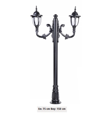 bahçe aydınlatma direği