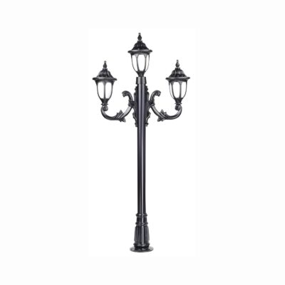 GVK 1408 Küçük Yuvarlak 120cm Alüminyum Döküm Fenerler ve Direkler