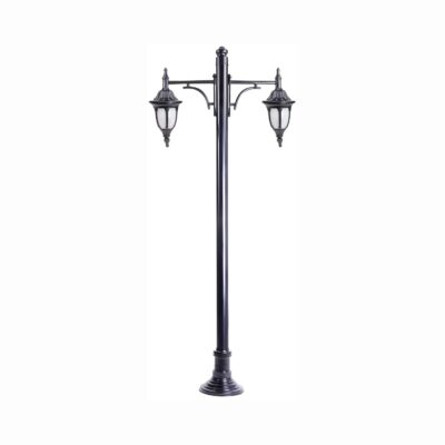 GVK 1409 Küçük Yuvarlak 270cm Alüminyum Döküm Fenerler ve Direkler