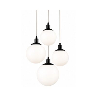 GVK 0452 Cam Küre Sarkıt Avize 20 cm